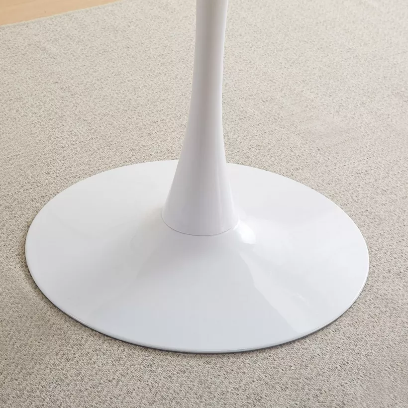 Elvis Sintered Stone 2-Seater Round Dining Table - Image 5