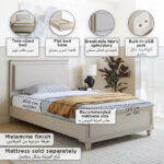 Bergenz Twin Bed - 120x200 cm