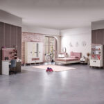 Maybelle 4-Door Wardrobe with 2 Drawers and 2 Mirrors