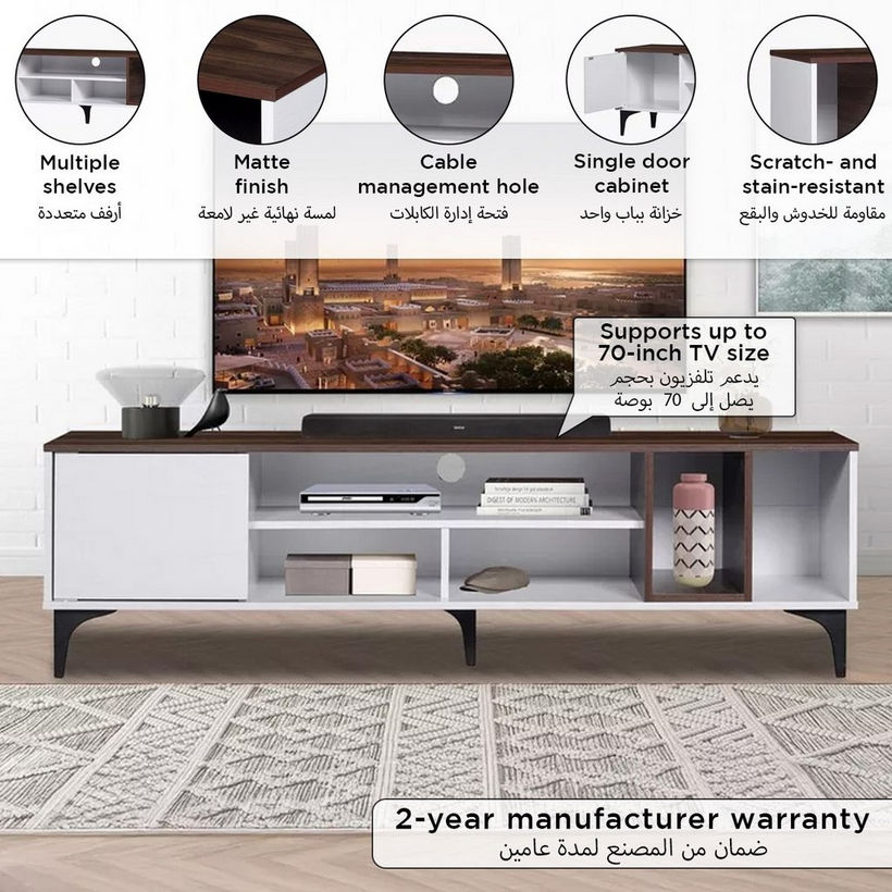Beryl 1.6 M TV Unit for TVs upto 70 inches - Image 2