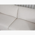 Victoria 3-Seater Fabric Sofa with 2 Arm Pillows