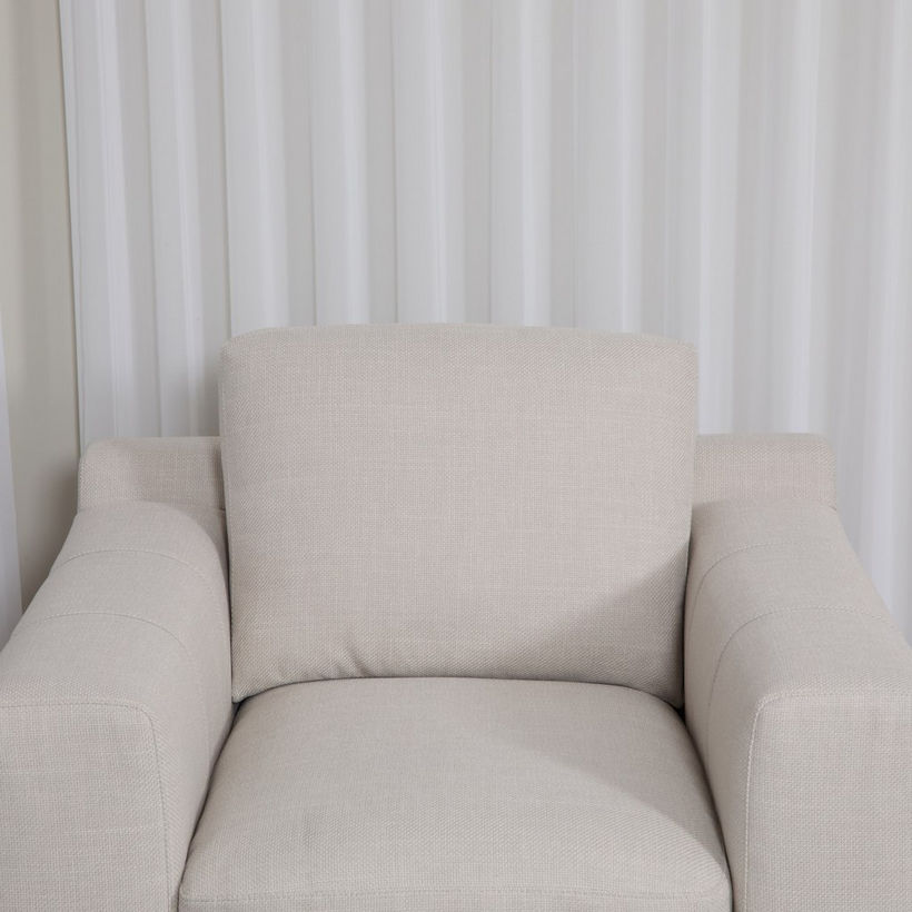 Victoria Fabric Armchair Sofa with 2 Arm Pillows - Image 6