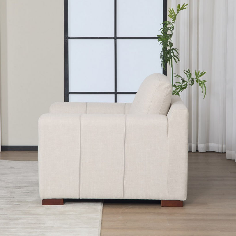 Victoria Fabric Armchair Sofa with 2 Arm Pillows - Image 7