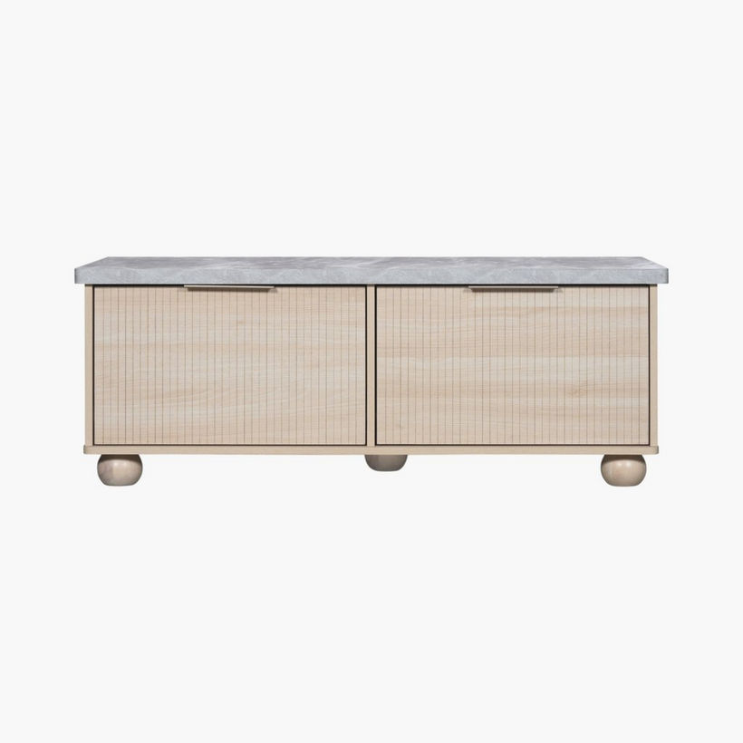 Island Coffee Table with 2 Drawers - Image 3