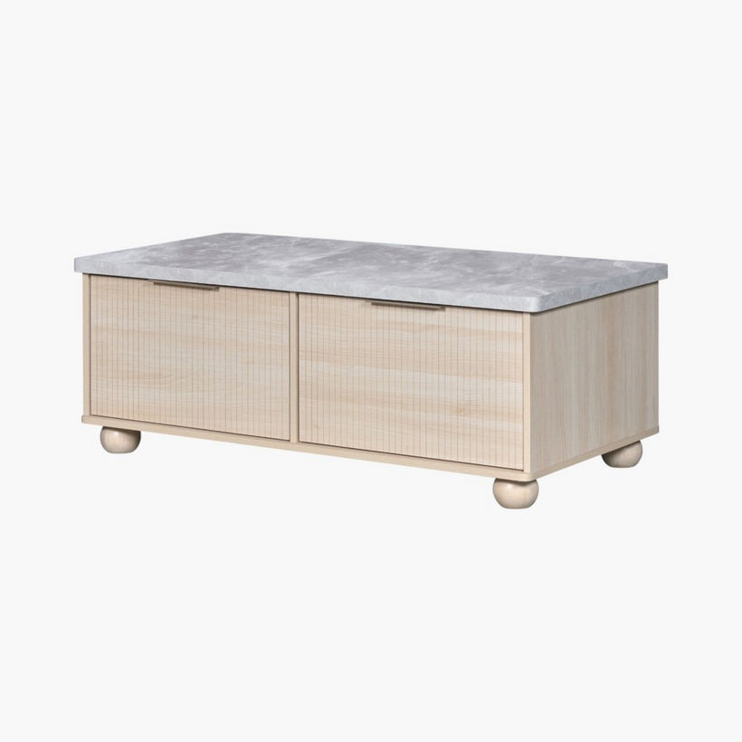 Island Coffee Table with 2 Drawers - Image 4
