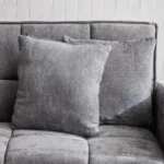 Movo Palmer 3-Seater Fabric Sofa Bed with 2 Cushions