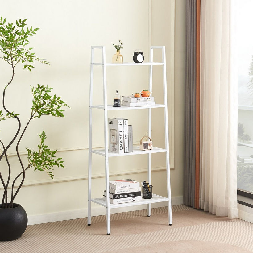 Simon 4-Tier Ladder Bookshelf Plant Stand - Image 3