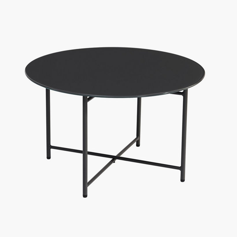 Movo Troy Glass Top Round Coffee Table - Image 8