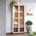 Volca 2-Door Curio Cabinet with LED Light - Image 12