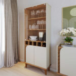 Nero 4-Door Curio Cabinet