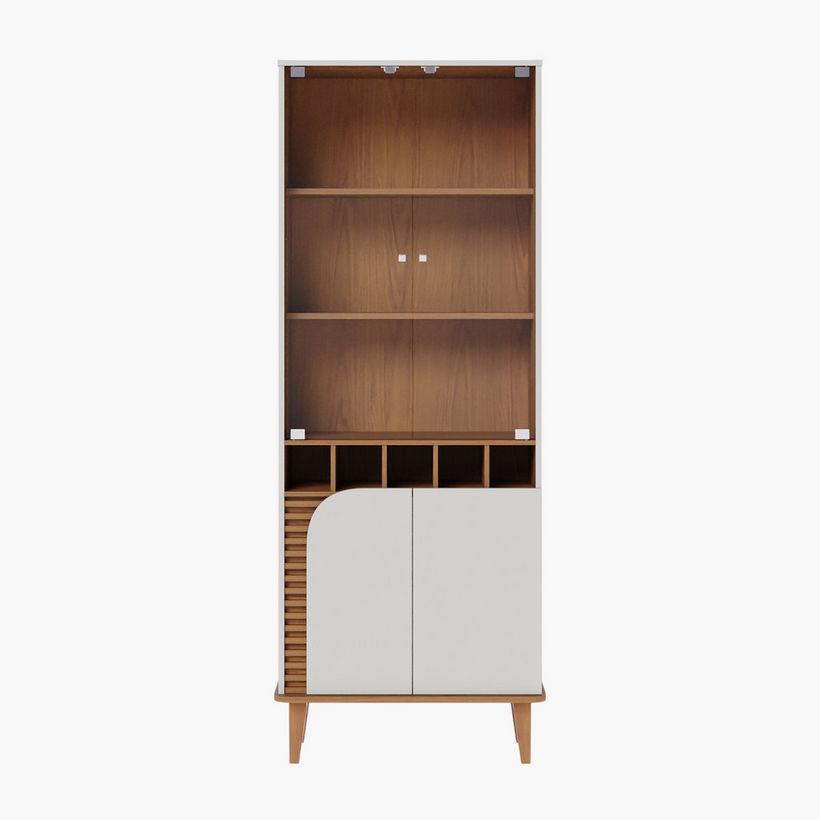 Nero 4-Door Curio Cabinet - Image 5