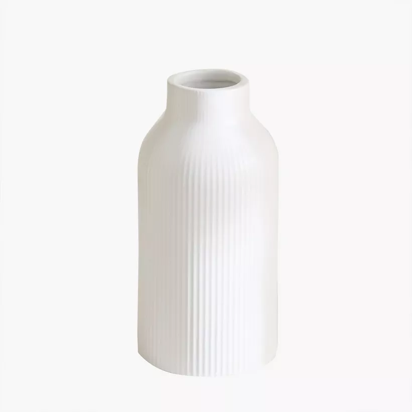 Sansa Roma Ceramic Vase - 12.3x12.3x25.5 cm - Image 2
