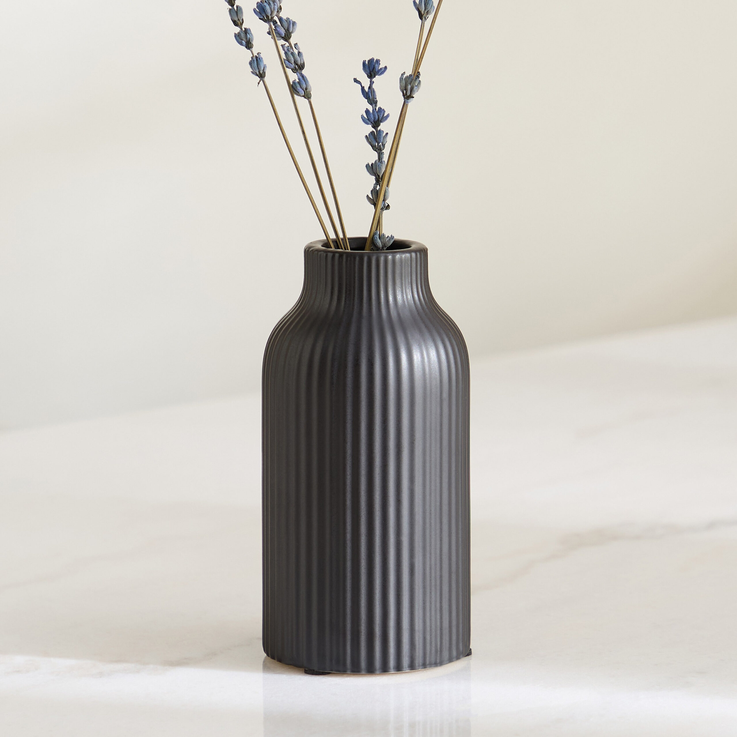 Sansa Roma Ceramic Vase - 7.5x7.5x15 cm