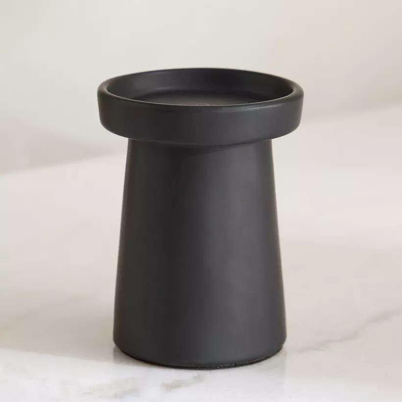 Sansa Roma Ceramic Candleholder - 10.5x10.5x13.5 cm - Image 3