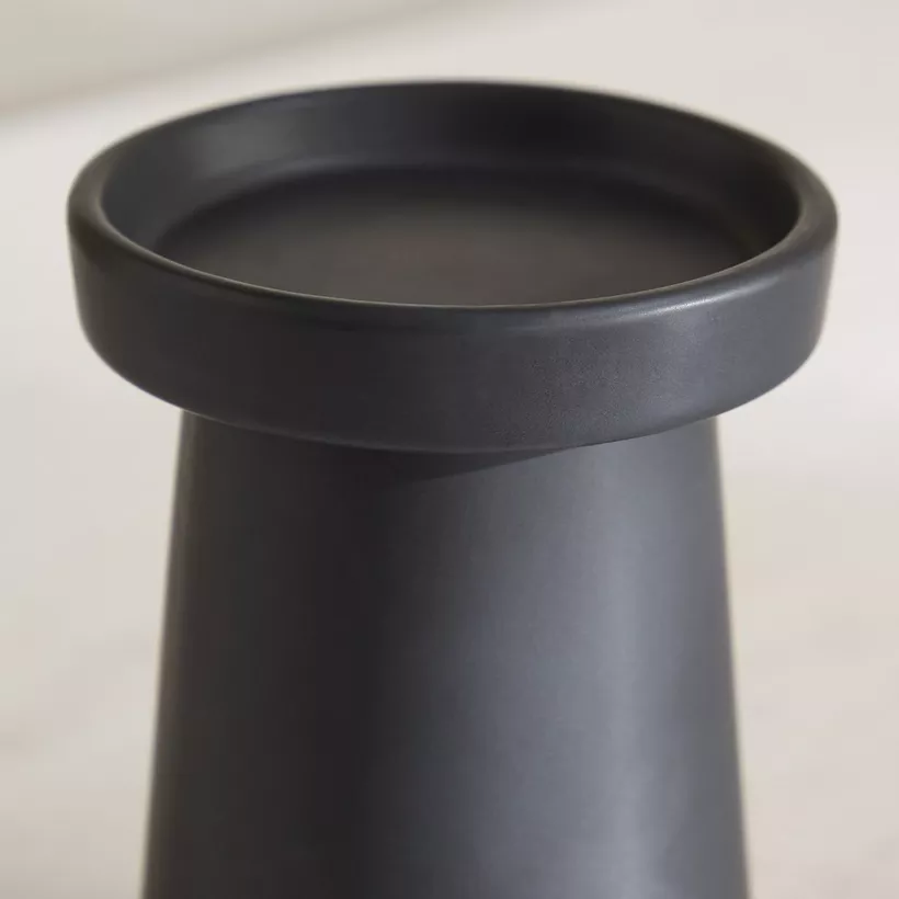 Sansa Roma Ceramic Candleholder - 10.5x10.5x13.5 cm - Image 4