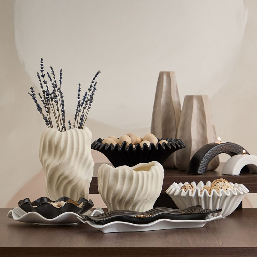 Sansa Roma Ceramic Decor Bowl - 28x28x9.8 cm - Image 8