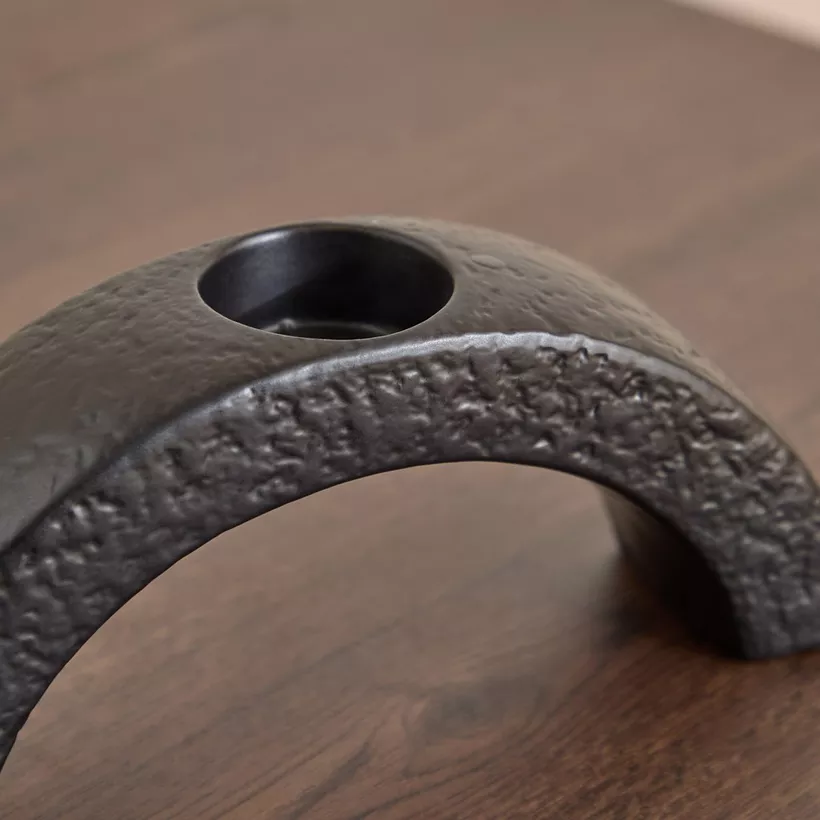 Sansa Roma Ceramic Candleholder - 21.8x6x9.5 cm - Image 4