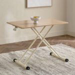 Movo Coda 2-Seater Height Adjustable Dining Table Coffee Table
