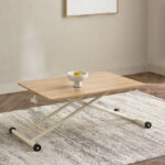 Movo Coda 2-Seater Height Adjustable Dining Table Coffee Table