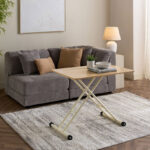 Movo Coda 2-Seater Height Adjustable Dining Table Coffee Table
