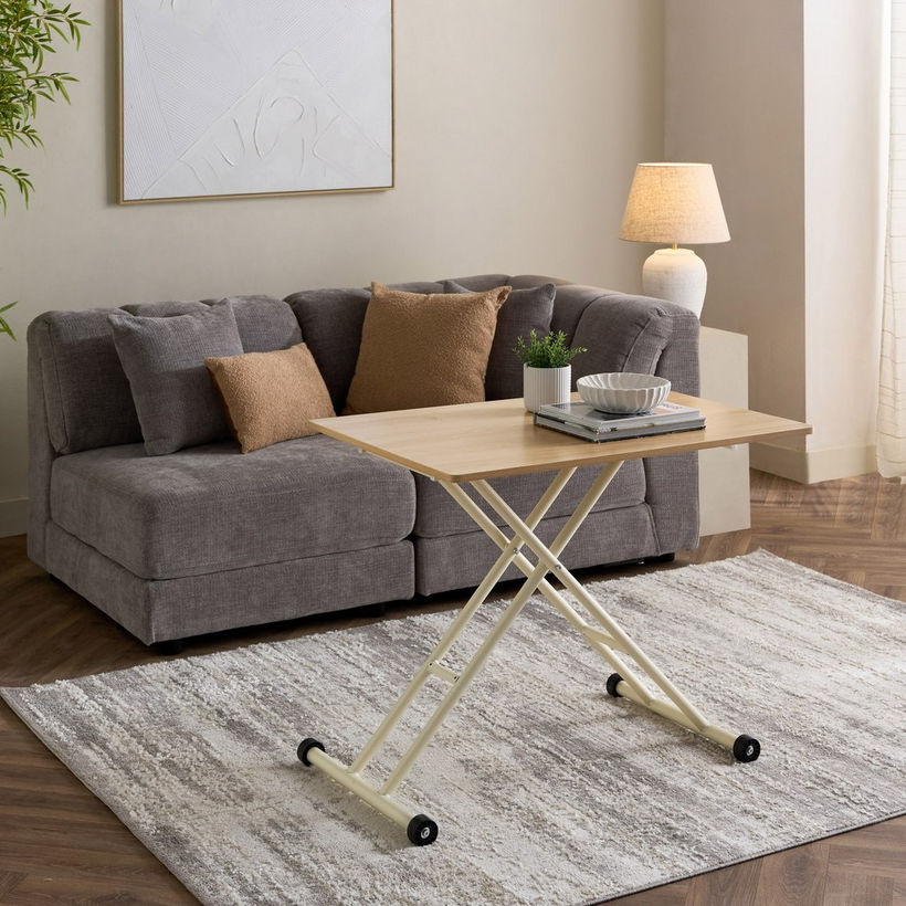 Movo Coda 2-Seater Height Adjustable Dining Table Coffee Table - Image 9