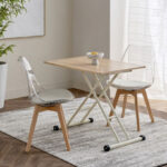 Movo Coda 2-Seater Height Adjustable Dining Table Coffee Table