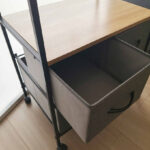 Movo Jazz 3-Drawer Coat Hanger with Multipurpose Rack