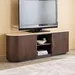 Cavon Ribella Solid Wood TV Unit with Genuine Travertine Top for TVs upto 70 inches - Image 13