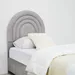 Meadow Crescent Upholstered Single Headboard - 90x200 cm - Image 6
