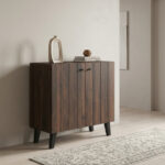 Kairo 9-Pair Shoe Cabinet with 2 Doors