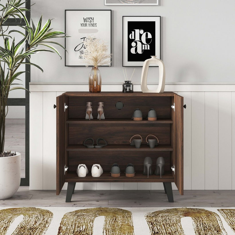 Kairo 9-Pair Shoe Cabinet with 2 Doors - Image 3