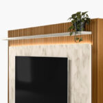 Maximus Wall Unit Upto 75 inches with LED Light