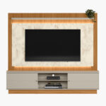 Maximus Wall Unit Upto 75 inches with LED Light