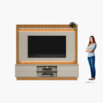 Maximus Wall Unit Upto 75 inches with LED Light