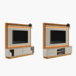 Maximus Wall Unit Upto 75 inches with LED Light