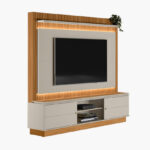 Maximus Wall Unit Upto 75 inches with LED Light