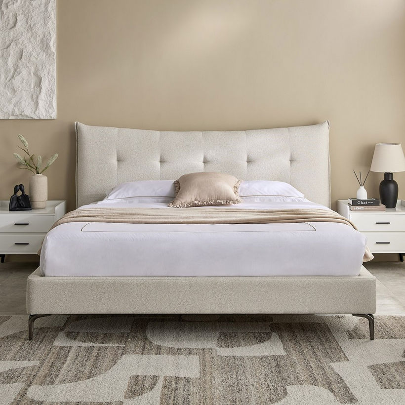 Marwell Midland Nxt Upholstered King Bed - 180x200 cm - Image 3