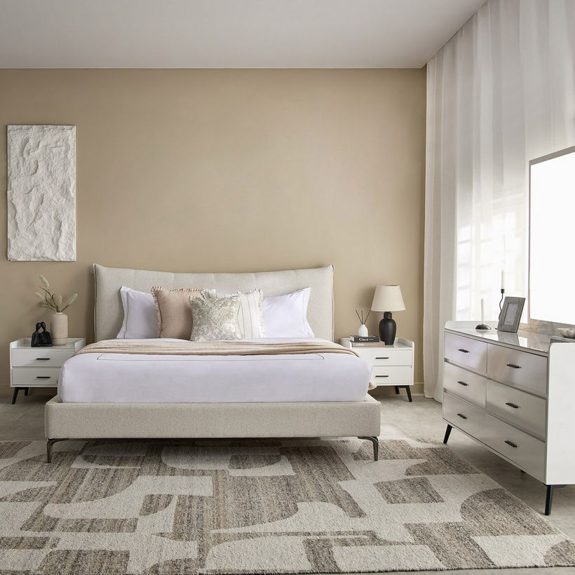 Marwell Midland Nxt Upholstered King Bed - 180x200 cm - Image 7