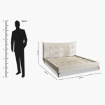 Marwell Midland Nxt Upholstered King Bed - 180x200 cm