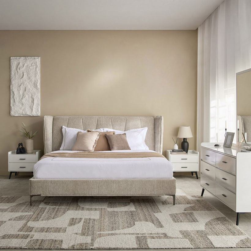 Marwell Mensa Nxt Upholstered Queen Bed - 160x200 cm - Image 7