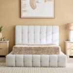 Island Stonia Upholstered Twin Bed - 120x200 cm