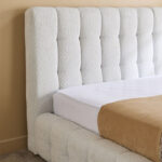 Island Stonia Upholstered Twin Bed - 120x200 cm