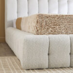 Island Stonia Upholstered Twin Bed - 120x200 cm