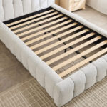 Island Stonia Upholstered Twin Bed - 120x200 cm