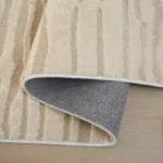 Zara Donel Jacquard Rabbit Fur Rug - 150x220 cm