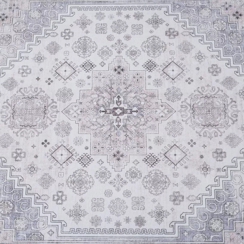 Wells Rabia Printed Flannel Rug - 200x300 cm - Image 3