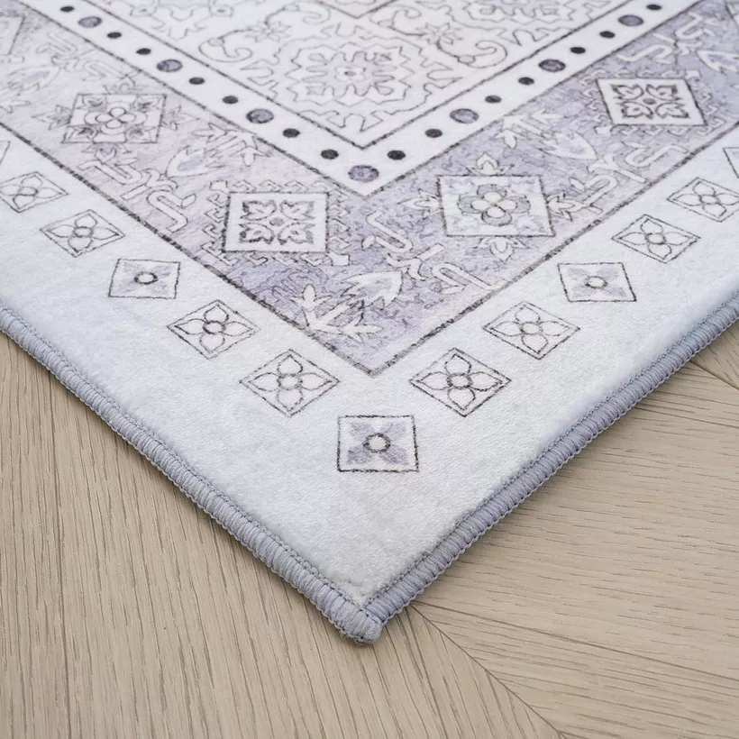 Wells Rabia Printed Flannel Rug - 200x300 cm - Image 4