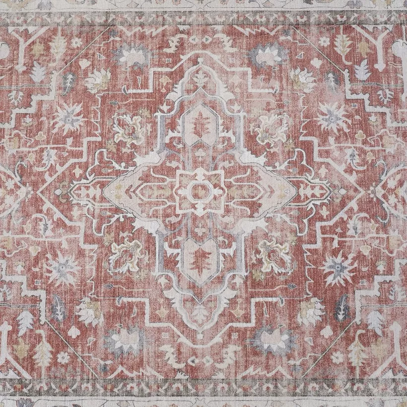 Milan Leyton Printed Plush Fur Rug - 200x300 cm - Image 3