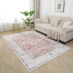 Milan Leyton Printed Plush Fur Rug - 200x300 cm