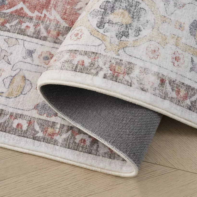 Milan Leyton Printed Plush Fur Rug - 200x300 cm - Image 5